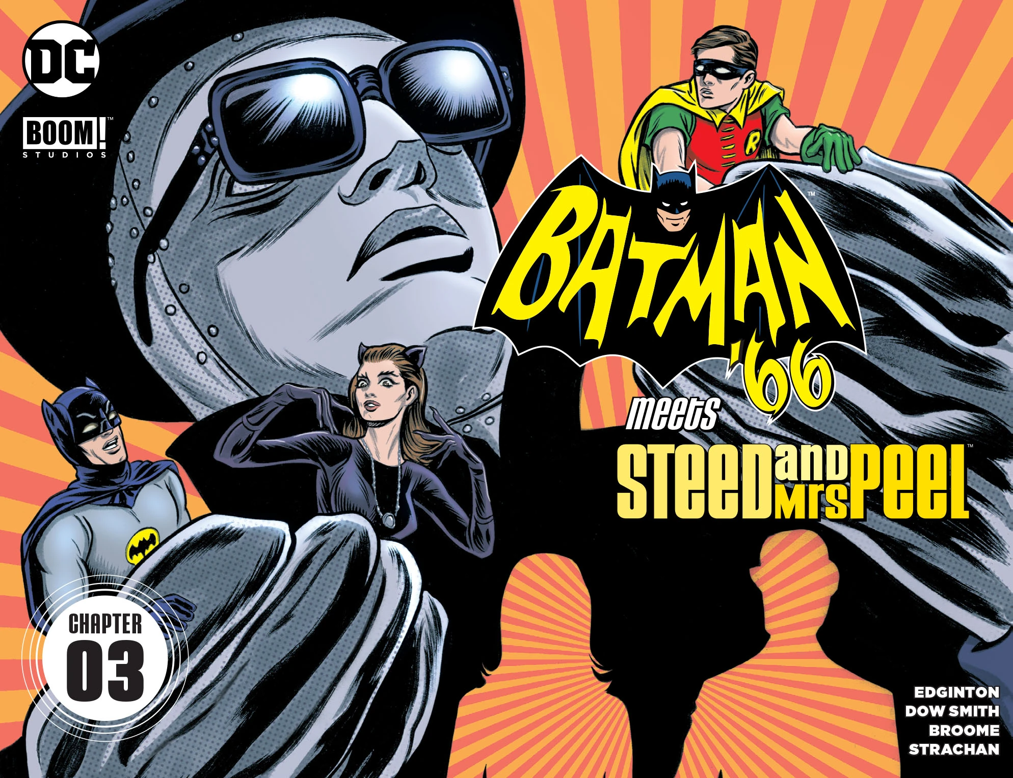 Batman '66 Meets Steed and Mrs Peel #3 (DC, 2016 — Cover A) cover
